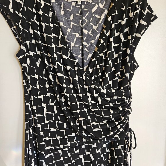 Evan-Picone Classic Wrap Dress Size 14 - Picture 4 of 7